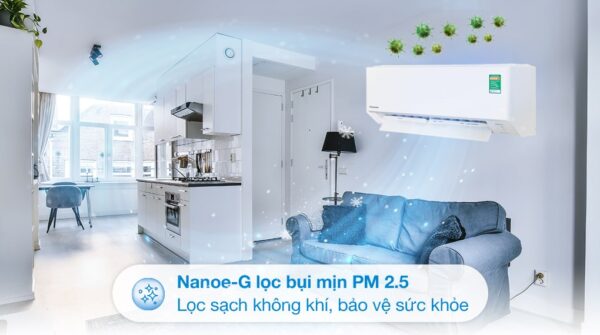 Máy lạnh Panasonic Inverter 1.5 HP CU/CS-PU12AKH-8