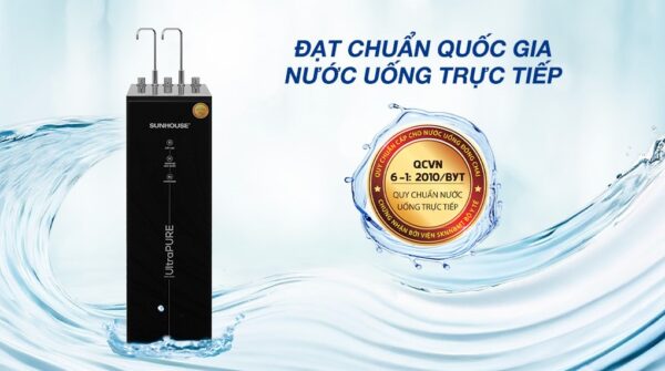 Máy lọc nước RO nóng nguội lạnh Sunhouse UltraPURE SHA76222KL